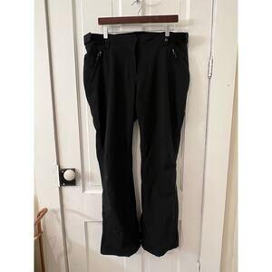 Karbon Prism Insulated Ski Pant Women's 14 31” inseam black snowboard winter